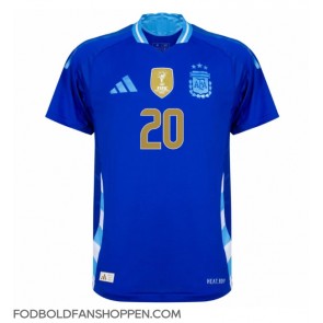 Argentina Alexis Mac Allister #20 Udebanetrøje Copa America 2024 Kortærmet